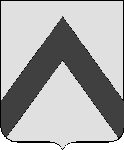 D'argent au chevron de sable