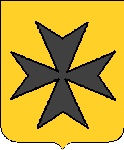 D'or à la croix de Malte de
sable