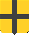D'or à la croix de sable