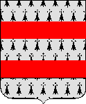 D'hermine à deux fasces de
gueules