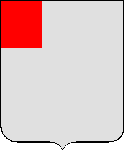 D'argent au franc-canton
de gueules