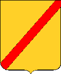 D'or à la traverse de
gueules
